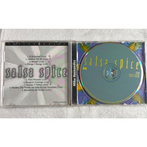 Mike Hernandez Salsa Spice CD 1999 Latino Beats Latin Dance Music Canada Import - Picture 3 of 6